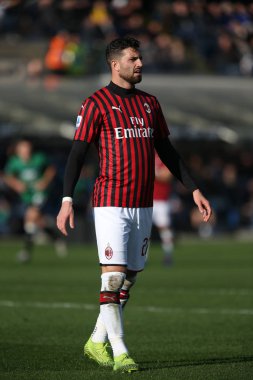 İtalyan Futbolu Serisi A Erkekler Şampiyonası Atalanta Milan 'a karşı