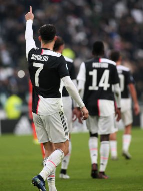 İtalyan Futbolu Serisi A Erkekler Şampiyonası Juventus Udinese 'ye karşı
