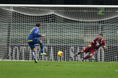 İtalyan Futbolu Serie A Men Şampiyonası Hellas Verona Torino 'ya karşı
