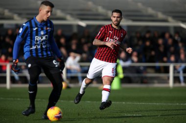 İtalyan Futbolu Serisi A Erkekler Şampiyonası Atalanta Milan 'a karşı