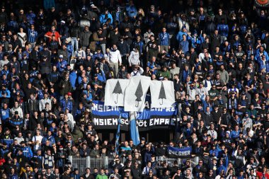 İtalyan Futbolu Serisi A Erkekler Şampiyonası Atalanta Milan 'a karşı