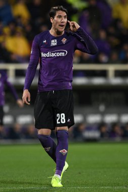 İtalyan Futbolu Serisi A Erkekler Şampiyonası Fiorentina Romanlara karşı