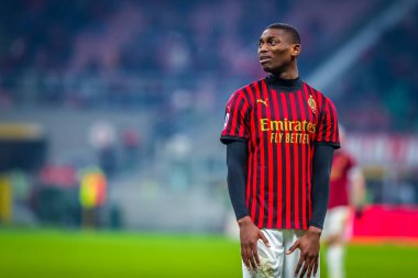 İtalyan Futbolu Serie A Men Şampiyonası Milan Sassuolo 'ya karşı