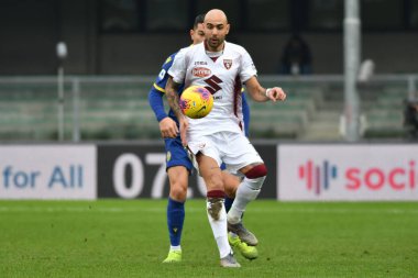 İtalyan Futbolu Serie A Men Şampiyonası Hellas Verona Torino 'ya karşı