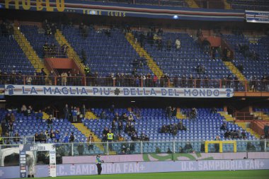 İtalyan Futbolu Serisi A Erkekler Şampiyonası Sampdoria Juventus 'a karşı