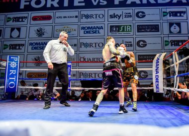 Boxe Forte vs Pardal - Avrupa Birliği Tüy Ağırlığı Ünvanı