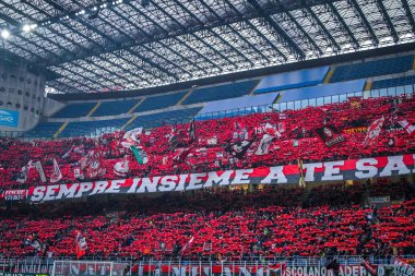 İtalyan Futbolu Serie A Men Şampiyonası Milan Sassuolo 'ya karşı