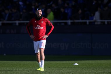 İtalyan Futbolu Serisi A Erkekler Şampiyonası Atalanta Milan 'a karşı