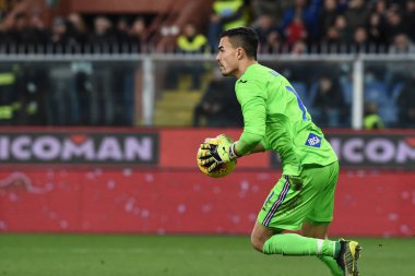 İtalyan Futbolu Serisi A Erkekler Şampiyonası Sampdoria Juventus 'a karşı