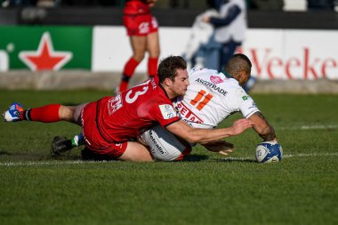 Rugby Heineken Şampiyonlar Kupası Benetton Treviso Lyon 'a karşı