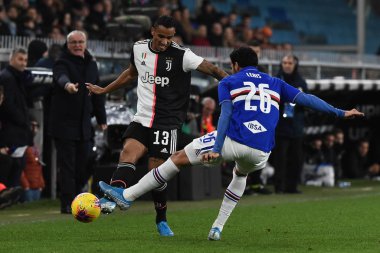 İtalyan Futbolu Serisi A Erkekler Şampiyonası Sampdoria Juventus 'a karşı