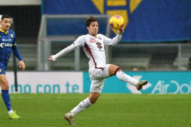 İtalyan Futbolu Serie A Men Şampiyonası Hellas Verona Torino 'ya karşı