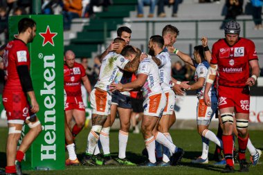 Rugby Heineken Şampiyonlar Kupası Benetton Treviso Lyon 'a karşı