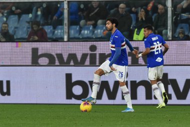 İtalyan Futbolu Serisi A Erkekler Şampiyonası Sampdoria Juventus 'a karşı