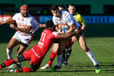 Rugby Heineken Şampiyonlar Kupası Benetton Treviso Lyon 'a karşı