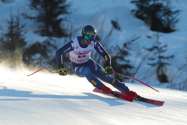 Ski AUDI FIS World Cup 2019 - Men's Downhill — 스톡 사진