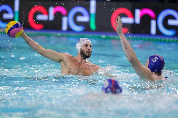 Waterpolo Italian National Team WaterPolo World League Men European - Italia vs Georgia — Stock Photo, Image