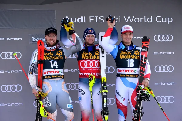 Esquí AUDI FIS Copa del Mundo 2019 - Hombres combinados — Foto de Stock