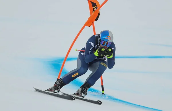Ski FIS SKI WORLD CUP - Super G MEN - Training Session — 스톡 사진