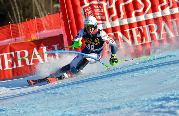 Ski Audi Fis 2019世界杯-男子组合 — 图库照片