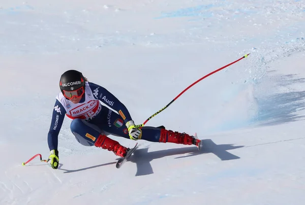 Ski AUDI FIS Copa del Mundo SKI 2019 - Señoras - Super-G —  Fotos de Stock