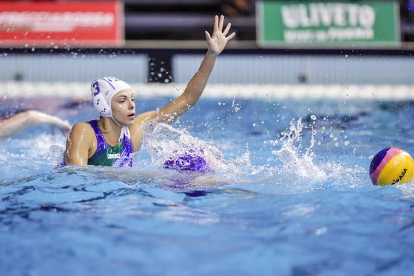 Waterpolo Italiaans Nederlands Team Waterpolo World League Vrouwen - Italië vs Rusland — Stockfoto