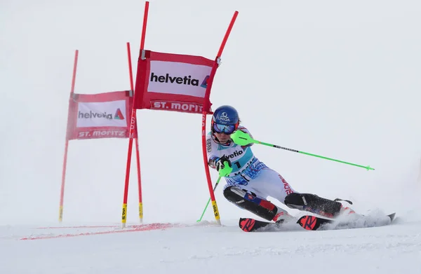 Ski AUDI FIS SKI World Cup 2019 - женский - параллельно-слалом — стоковое фото