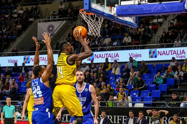 Liga de Campeones Iberostar Tenerife vs KK Mornar Bar — Foto de Stock