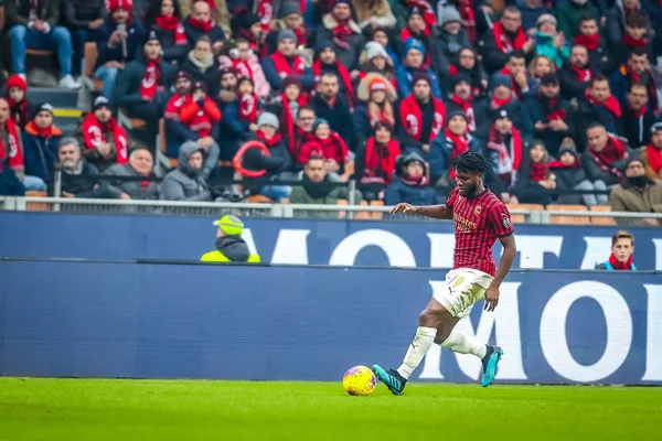 Olasz labdarúgó Serie A Men Championship Milánó vs Sassuolo — Stock Fotó