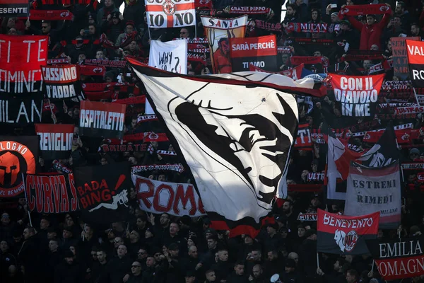 Italian Soccer Serie A Campeonato Masculino Atalanta vs Milán — Foto de Stock