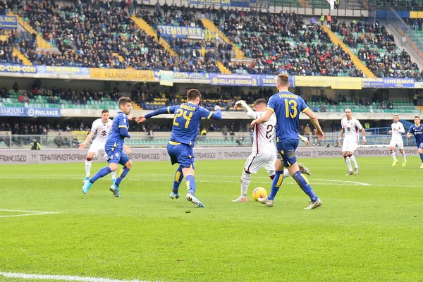 Mistrovství Itálie ve fotbale mužů Hellas Verona vs Torino — Stock fotografie