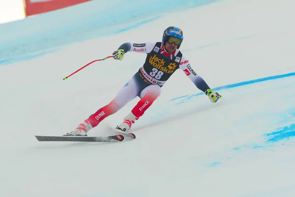 Ski audi fis Weltcup 2019 - Herren & # 39; s Abfahrt — Stockfoto