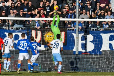 İtalyan Futbol Serisi A Erkekler Şampiyonası Brescia Lazio 'ya karşı