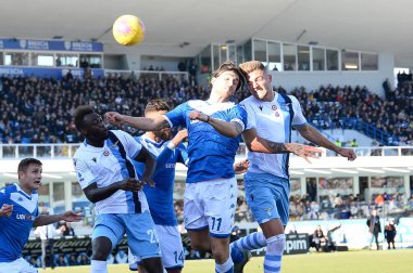 İtalyan Futbol Serisi A Erkekler Şampiyonası Brescia Lazio 'ya karşı