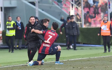 İtalyan Futbolu Serie A Men Championship Bologna Fc Acf Fiorentina 'ya karşı 