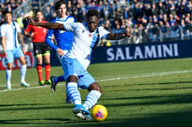 İtalyan Futbol Serisi A Erkekler Şampiyonası Brescia Lazio 'ya karşı