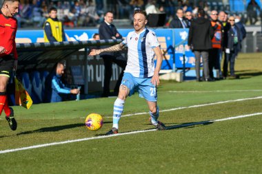 İtalyan Futbol Serisi A Erkekler Şampiyonası Brescia Lazio 'ya karşı