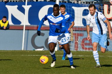 İtalyan Futbol Serisi A Erkekler Şampiyonası Brescia Lazio 'ya karşı