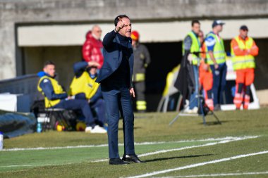 İtalyan Futbol Serisi A Erkekler Şampiyonası Brescia Lazio 'ya karşı