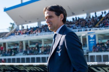 İtalyan Futbol Serisi A Erkekler Şampiyonası Brescia Lazio 'ya karşı