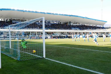 İtalyan Futbol Serisi A Erkekler Şampiyonası Brescia Lazio 'ya karşı