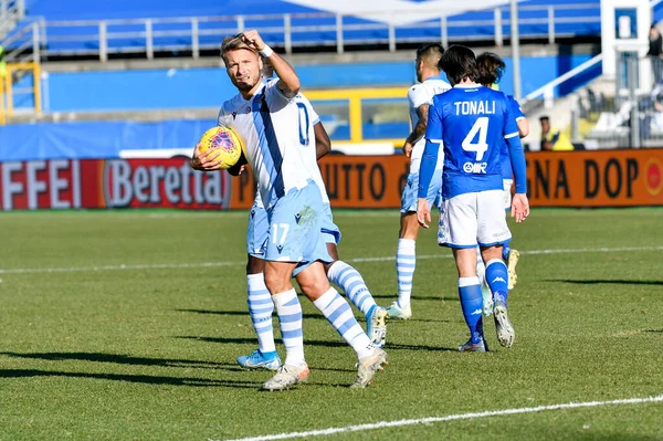 Italian Soccer Serie A Campeonato Masculino Brescia vs Lazio — Foto de Stock