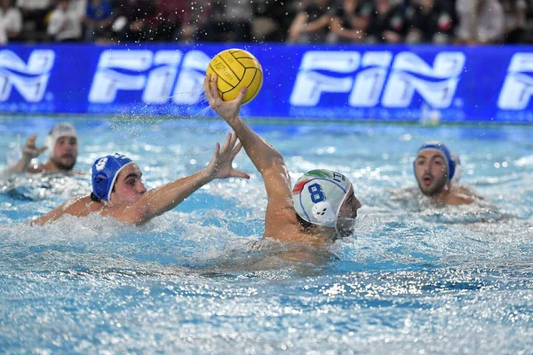 Waterpolo Italian National Team International Quadrangular - Itálie vs Řecko — Stock fotografie