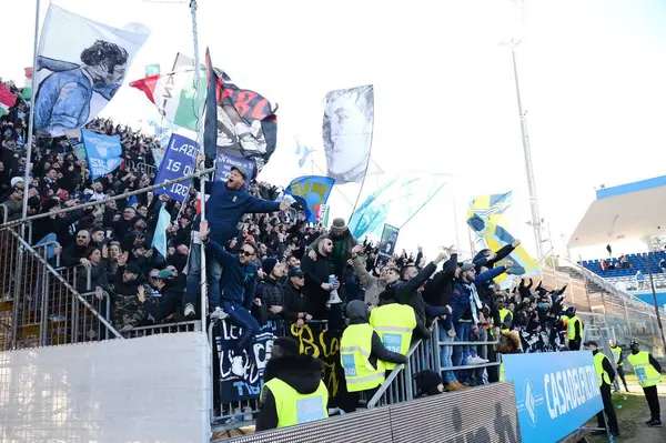 Italiaans kampioenschap voetbal Serie A mannen Brescia vs Lazio — Stockfoto