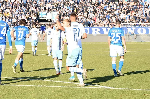 Italian Soccer Serie A Men Championship Brescia vs Lazio — 스톡 사진