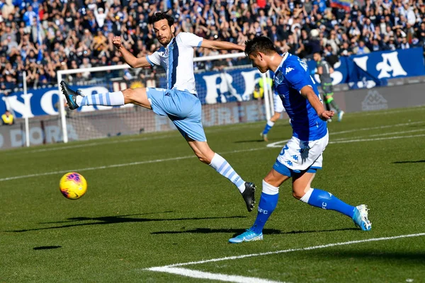 Campeonato Italiano de Futebol Série A Masculino Brescia vs Lazio — Fotografia de Stock