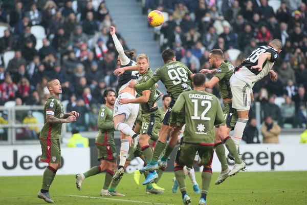 Fútbol Italiano Serie A Campeonato Masculino Juventus vs Cagliari — Foto de Stock