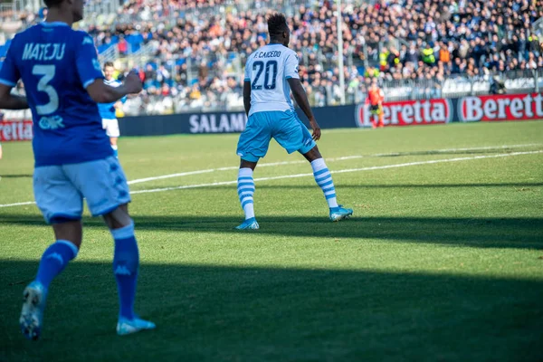 Olasz labdarúgó sorozat Férfi bajnokság Brescia vs Lazio — Stock Fotó