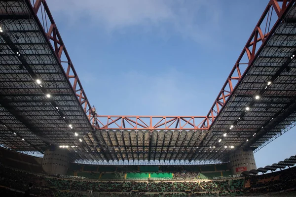 İtalyan Futbolu Serie A Men Şampiyonası Ac Milan Sampdoria 'ya karşı