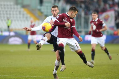 İtalyan Futbolu Serisi A Erkekler Şampiyonası Torino Bologna 'ya karşı